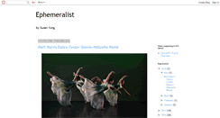 Desktop Screenshot of ephemeralist.com